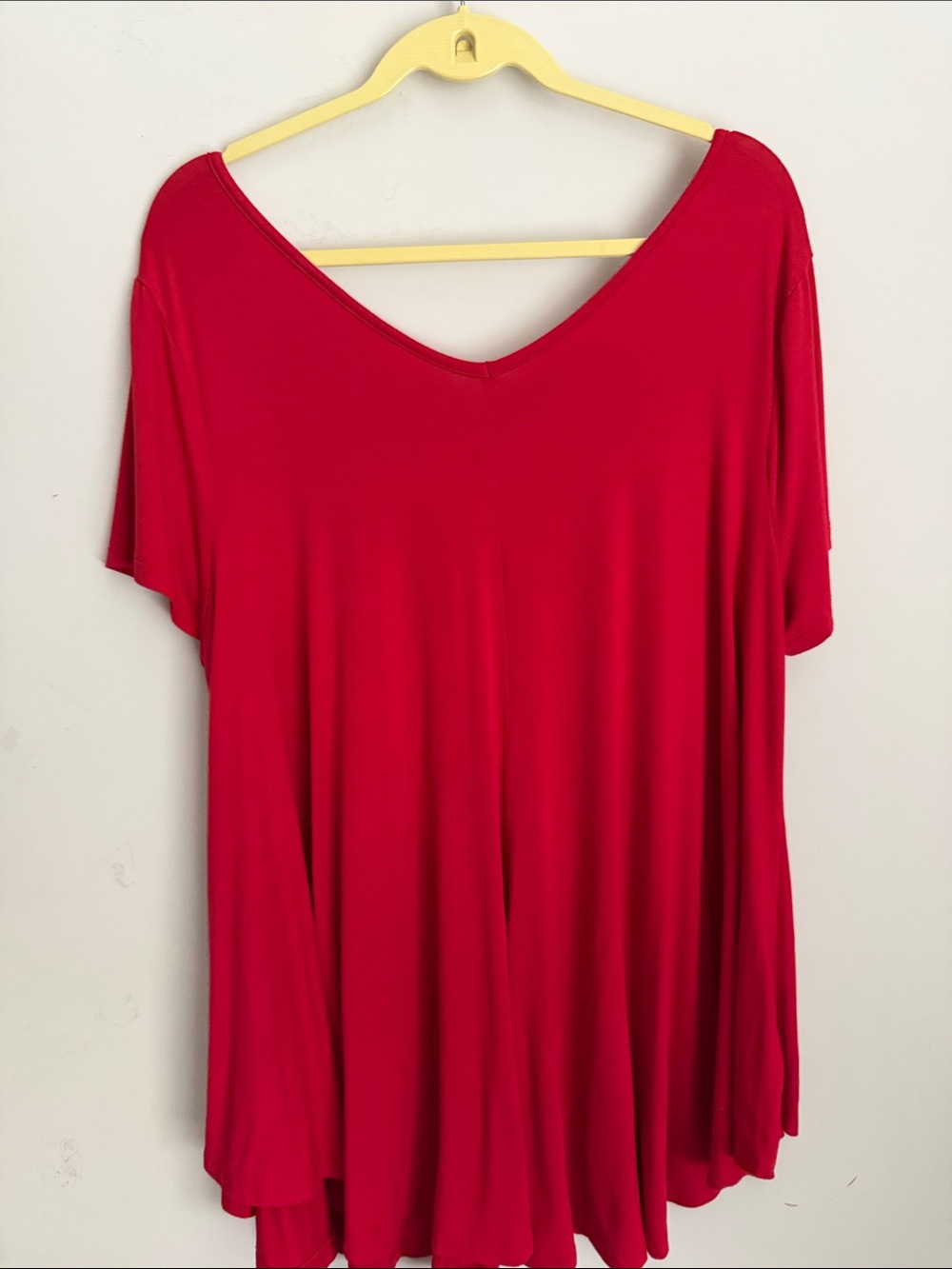 Romans Ultra Drape V-Neck Swing Tunic Top Top Size 18-20